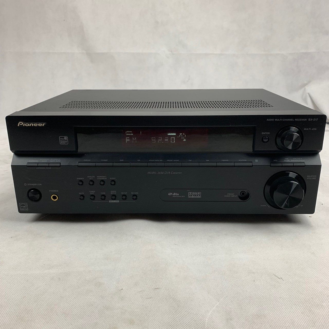 Pioneer SX-217 Stereo Receiver Player