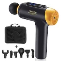 Massage Gun With 6 Heads, New