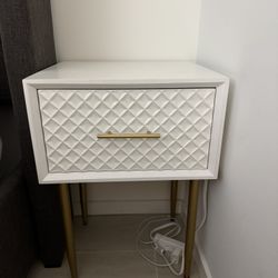 2 Geometric Nightstands
