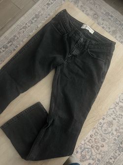 Hollister Black Flare Jeans