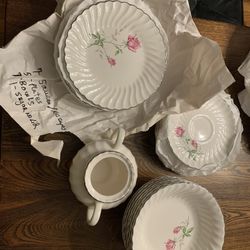 Bavaria rose dishes Thrschina Luth the Newton design 4391 all 