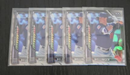 2016 Cody Bellinger Bowman Scouts Updates Card Lot