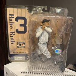 Cooperstown Collection Series 2 Babe Ruth Action Figure [White Jersey]