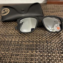 Ray Ban Silver Mirror Justin