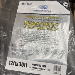 12X30 Heavy Duty Tarp 