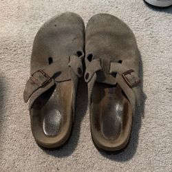 Used Birkenstock Clogs Size 10