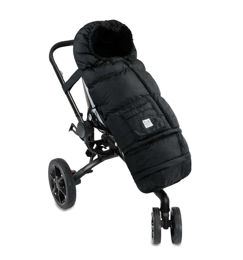 7AM Enfant Blanket 212 Evolution Footmuff Black