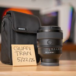 Sony 50mm f1.2 GM lens