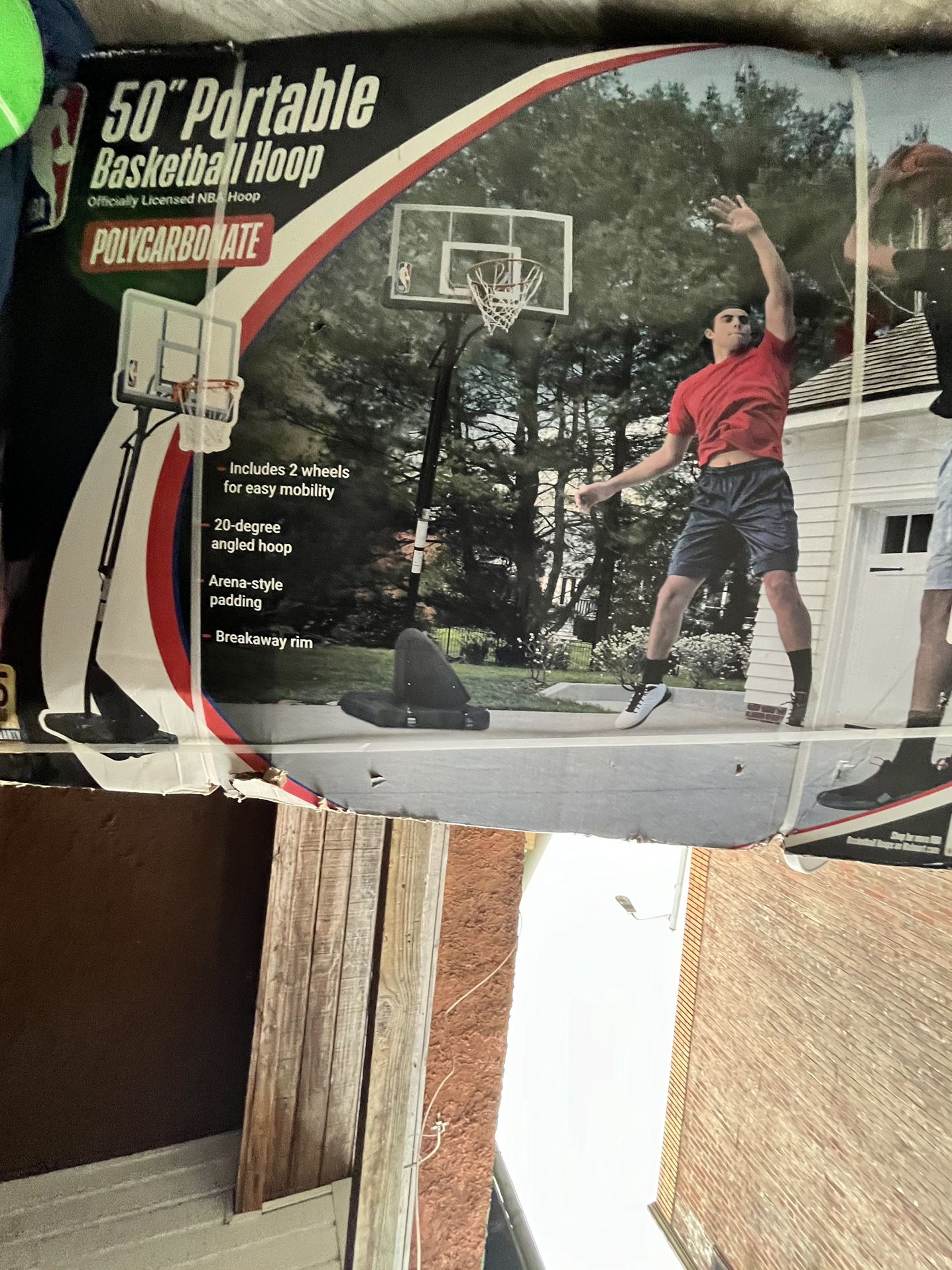 Unused Basketball Hoop
