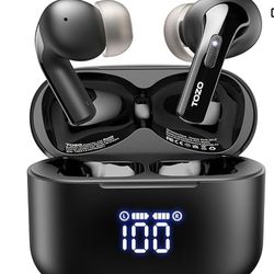 Wireless Earbuds Bluetooth Headphones 48.5 Hrs Playtime with LED Digital Display