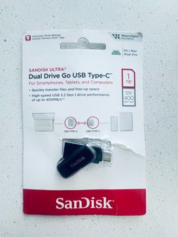 SanDisk Ultra Dual Drive Go 1TB USB Flash Drive Type-C iOS Android SDDDC3-1T00