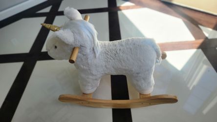 Pottery Barn Rocking Horse (Unicorn)
