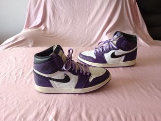 Size 12 - Jordan 1 Retro OG High Court Purple 2.0