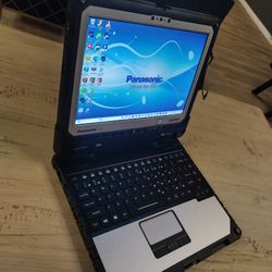 $350 SUPER Low - Panasonic Toughbook Tablet CF-33, Dual Batteries, Charger, Win 11 Pro 