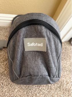 Grey baby hip carrier
