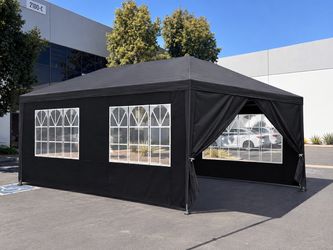 New 10’x20’ Canopy with Sidewalls 10x20 Wedding Party Tent Carport Shade