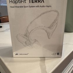Haptifit Terra Headphones Bluetooth Brand New 