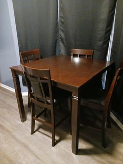 High Top Table and Chairs