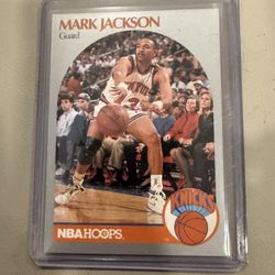 Asking $175 OBO. Have 2 Rare 1990 Hoops Mark Jackson card - Increases in value each year! (Menendez Bro)