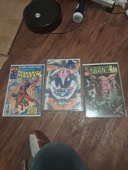 Signed comic books