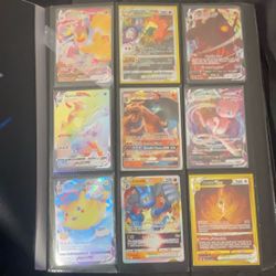 Pokémon Cards - 5 VMAX, 1 GX, 3 VSTAR