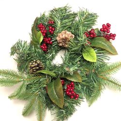 Home Interiors Celebrating Home Christmas Jingle Bell pine Candle Ring