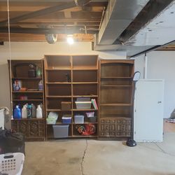 Free Shelves and lamp