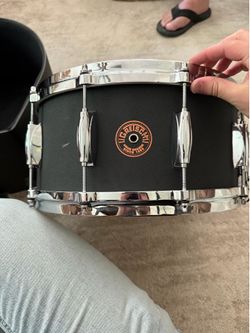 Gretsch USA black copper snare