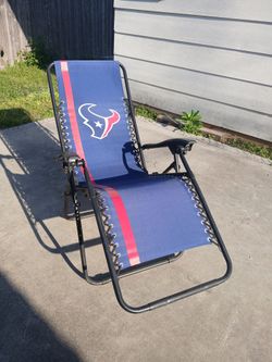 Recliner With Texan Logo