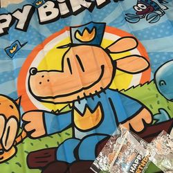 Dog man birthday bundle new in package