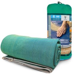 CGEAR Original Sand-Free Outdoor Camping Mat, Size: 10’ x 10’ ( Large)