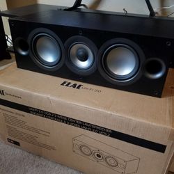 Elac Uc52-bk Center channel Speaker.