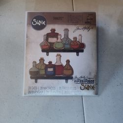 Tim Holtz Sizzix Alterations Thinlets Dies - Laboratory 