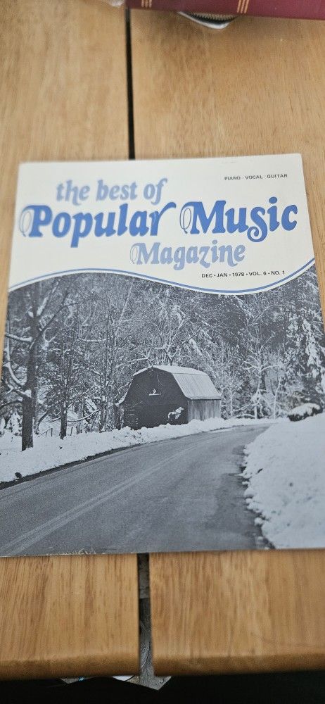 1978 Popular Music Magazine - 600 pages of music history music #musichistory