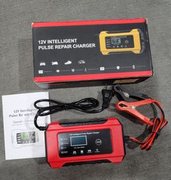 12V Intelligent Pulse Repair Battery Charger
