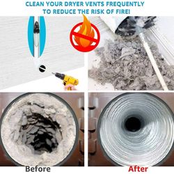 Dryer vent cleaning