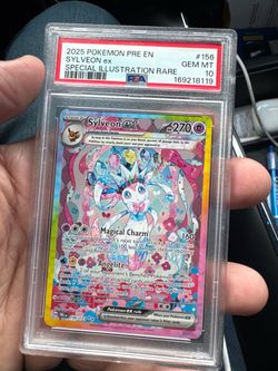 PSA 10 Sylveon ex Special Illustration Rare #156