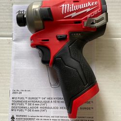 Milwaukee M12 Surge Impact Driver 80.00