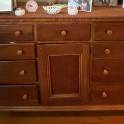 Vintage Lexington Homespun Shaker Cherry Triple Dresser – Solid Wood, Rare Find