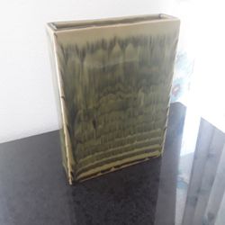 Vintage Wasabi Wall Vase