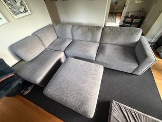 Large grey sectional