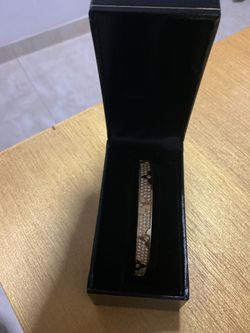LV Crystal Embellished Bracelet 18k