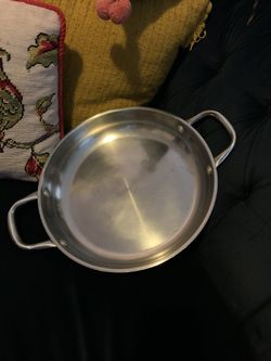 12” Stainless Steel Pan