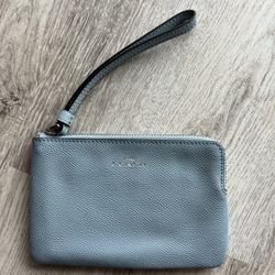 Coach Wallet Blue Wristlet