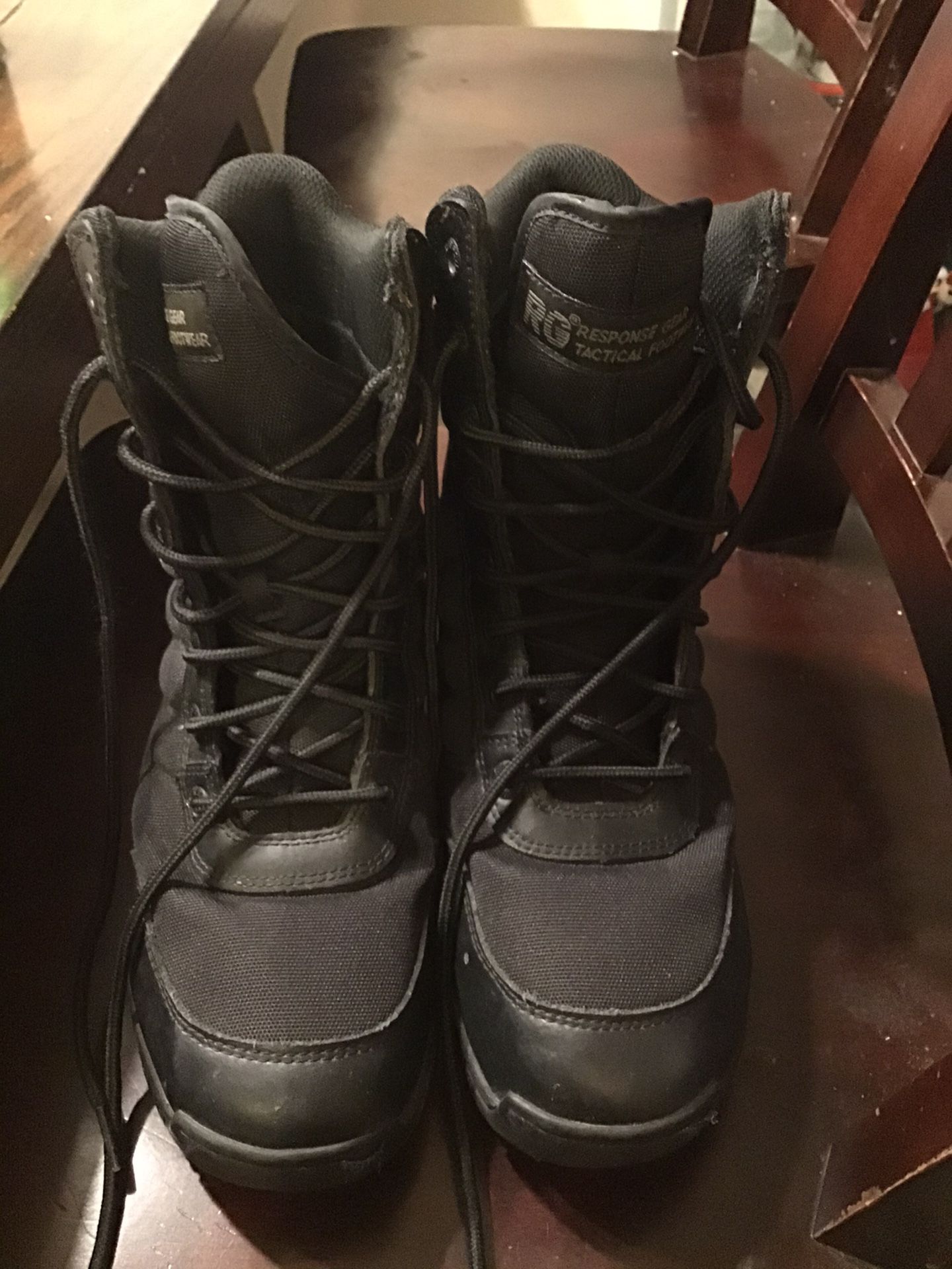 Boots $10 size 9 for men not steel toe