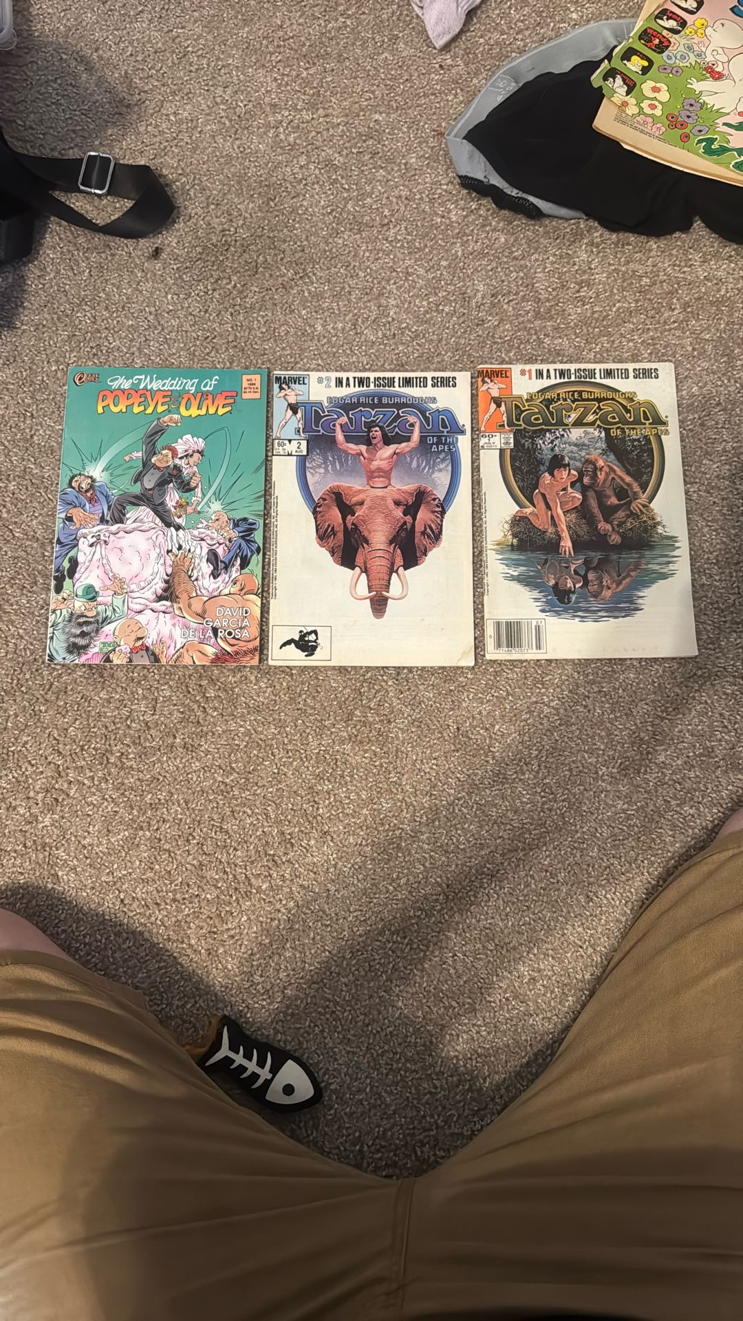 Tarzan And Popeye Comics