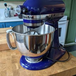 KitchenAid 4.5-Quart Tilt-Head Stand Mixer Cobalt Blue