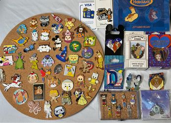 Disney Collectible Pins Lot OBO
