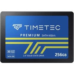 New Timetec 256GB SSD 2.5" External Drive For Computers, Laptops, Playstations