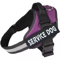 Service Dog Harness Purple color Vest